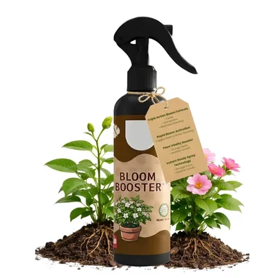 Bloom Booster Liquid Fertilizer 500ml Organic Growth Spray for Flowering Plants & Max Buds