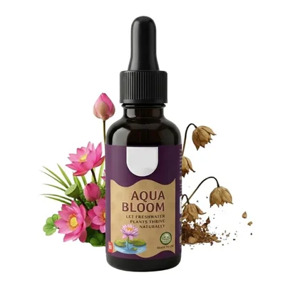 Aqua Bloom 60ml Concentrated Liquid Plant Booster for Freshwater Aquarium Plants - Fish & Shrimp Safe