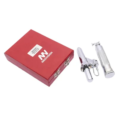 MEDVISION Proctoscope With Light Source Inbuilt Handle Stainless Steel Autoclavable Rectal Examination