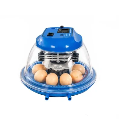 Ndeal 8 Eggs Electric Automatic Incubator, 40W Plastic Body, Built-In Temperature Control for Hatching Chicken Eggs