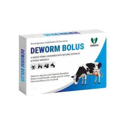 VarahVet Deworm Bolus to Control and Eliminate Internal Parasites in Livestock