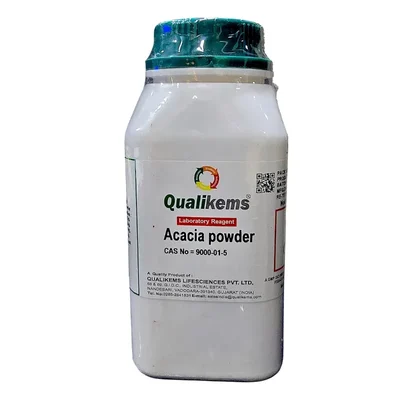 QUALIKEMS Acacia Powder LR 500gms CAS NO 9000-01-5 Gum Arabic Powder