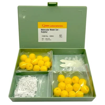 ICHEM Molecular Model Sulphur Model Set Senior Science College Kit 3D Ball Stick