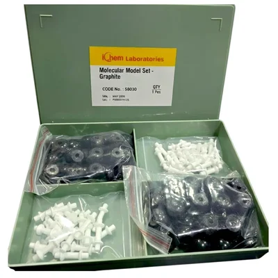 ICHEM Molecular Model Graphite Model Set Senior Science College Kit 3D Ball Stick