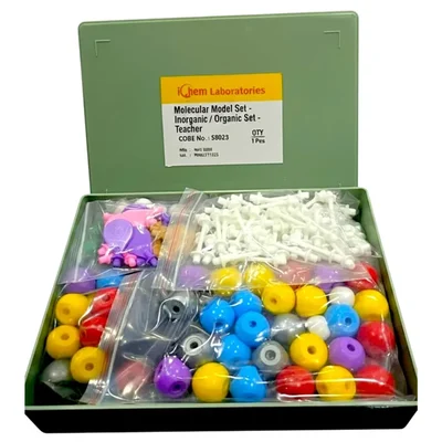 ICHEM Molecular Model Inorganic Organic Model Set Senior Science College Kit 3D Ball Stick