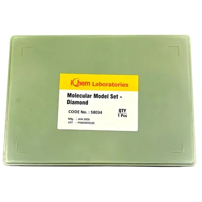 ICHEM Chemistry Molecular Diamond Model Set 3D Structure Model Set Size 1 Inch Premium Plastic