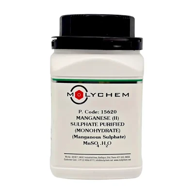 MOLYCHEM Manganese II Sulphate Monohydrate LR Grade 98% 500Gm CAS 10034-96-5