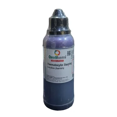 QUALIKEMS 125ml Harris S Lab Use Haematoxylin Staining Solution