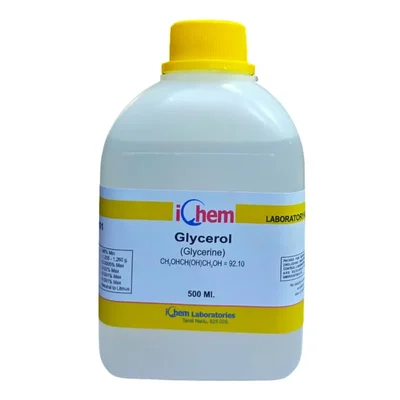 ICHEM Glycerine LR 500ml CAS NO 56-81-5 Laboratory Solvent Liquid