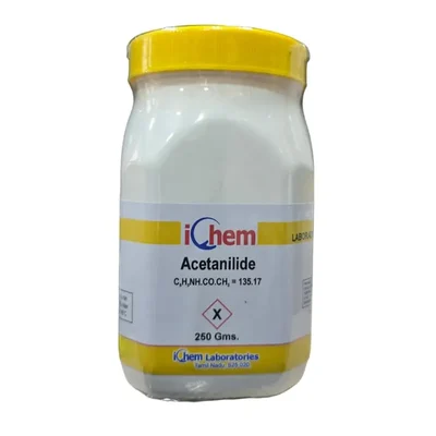 ICHEM Acetanilide L.R 250GM Assay 98.5% Min Organic Powder