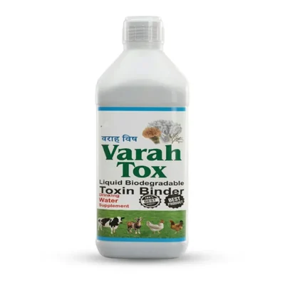 Varahvet 1ltr Toxin Binder Liquid, Mycotoxin Inactivator for Poultry Cattle & Livestock