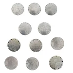 Premium Quality Pack of 11 Sev Making Jali No. 0,1,2,3,4,5,6,7,8,9,10 for Commercial Hand Operated Sev Machine