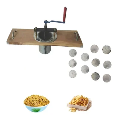 Commercial Hand Operatod 1kg Sev Machine with 0 to 10 No Jalis