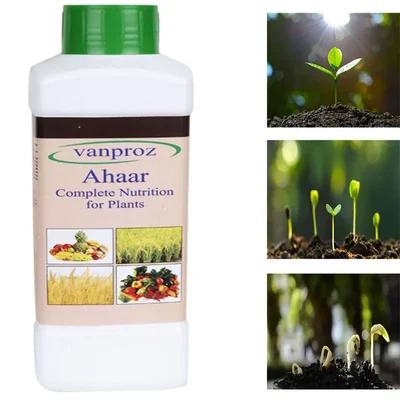 Organic Ahaar, Plant Nutrition For All Crops(Quantity-1 ltr)