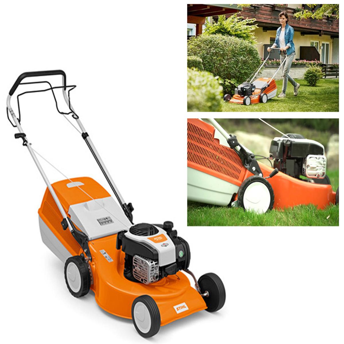 Stihl RM-253 T Petrol Operated Lawn Mower with cm Cutting Width
