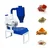 Commercial 10 x 5 inch Blower Type Flour Mill/Pulverizer/Masala Grinder 40 to 50 kg/hr, without Motor