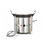 Commercial 18-Inch Electric Kadai with MCB Safety Feature, 3000 Watt Power for Commercial Kitchens