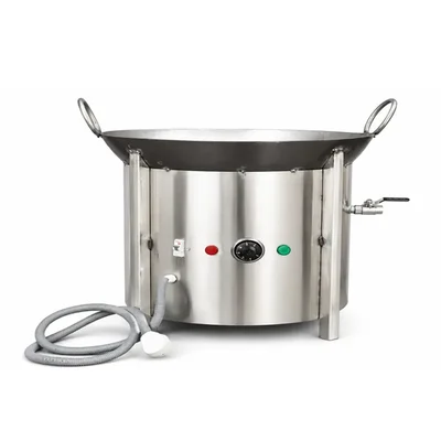 Commercial 24-Inch Electric Kadai with MCB Safety Feature, 6000 Watt Power for Commercial Kitchens