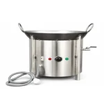 Commercial 24-Inch Electric Kadai with MCB Safety Feature, 6000 Watt Power for Commercial Kitchens