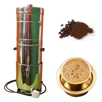 Commercial 3.5L Electric SS Filter Coffee Maker 5Amps