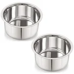 Flat Bottom Tope Set, Pack of 2 (Size No. 29, 5mm Thick), Heavy Duty Home Cooking Patila