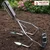 Global Nature Agro 3-Tines, Manual Hand Culti-Rake Without Handle, For Farming & Gardening