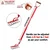 Global Nature Agro 5-Tine 8 Inch Manual Garden Hand Rake With 4.25 Feet Handle, For Farming & Gardening