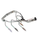 Global Nature Agro 5-Tine Heavy-Duty Manual Weeder & Soil Cultivator Without Handle For Farm & Garden