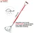 Global Nature Agro 5-Tine Heavy-Duty Manual Weeder With 4.25 Feet Handle For Farm & Garden