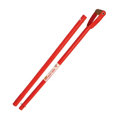 Global Nature Agro 4.25 Feet Long Steel Handle With Wooden D-Grip, Suitable For All Garden Tools