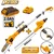 INGCO CPTS201681 20V Cordless Pole Saw with Pole Hedge Trimmer - 460mm Blade