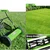 Manual Lawn Mower 16 inch wide 27L Grass Catcher, 5-Blade