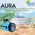 Aura Rechargeable 40/W Laser Light Garden Torch with 6000 mAh Lithium-Ion Battery , 1.2 Km Light Focus Range