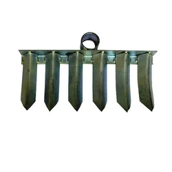 Garden Rake Head (Patti Datal) of 6 Teeth for Collecting Leafs And Long Grass