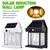 Premium Quality Wireless Dusk to Dawn Solar Wall Lights for Outdoor Uses(Pack-1 Pc)