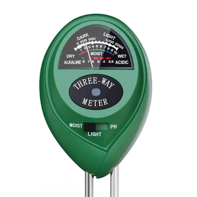 Premium Quality Soil Tester 3 in 1 PH Meter | Digital Moisture, Gardening Water, Soil Testing Machine with LCD Display