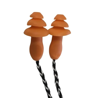Karam VENUS N302 27dB NRR Reusable Corded Ear Plugs Multi Flange Hearing Protection 110619801
