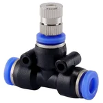 Metal Fogger Nozzles 6mm with Tee Connector, upto120psi | used in stadiums, arenas etc. (pack of 10)