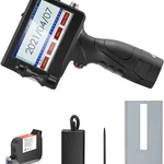 Handheld Inkjet Printer 50.8mm with 2 Free Ink Cartridge