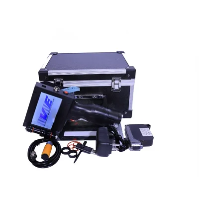 Handheld Inkjet Printer with Solvent Ink Cartridge 25.4mm