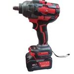 Powerful 1/2"(12.7mm) Cordless Electrical Wrench 21V 4Ah Double Lithium Battery, 2400RPM for socket fit and quick changes