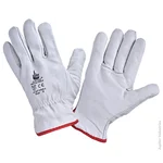 Jupiter Industries Premium White Chrome Leather Safety Glove JI-ACDG