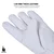 Jupiter Industries Premium White Chrome Leather Safety Glove JI-ACDG