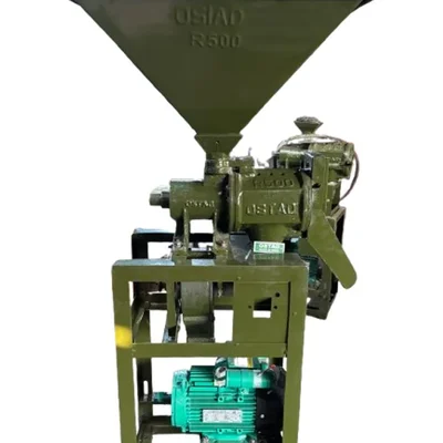 OSTAD R500 Rice Mill Machine With 3 HP Crompton Motor