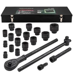 Rockforce  Air Impact Socket Set Heavy Duty Industrial Grade CRMO Steel 5 Piece Socket Kit for Pneumatic Tools (5141 5MP)