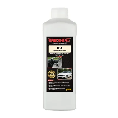 UNIESHINE 1 ltr IPA Surface Prep Cleaner for Car & Bike Detailing