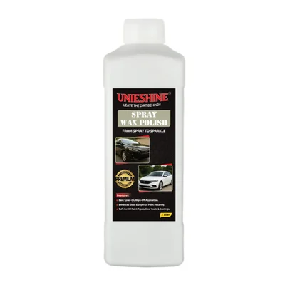 UNIESHINE 1000 ml Liquid Wax Spray for Car & Bike