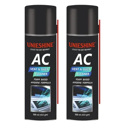 UNIESHINE 500 ml AC Vent & Duct Cleaner Foam Spray - Pack of 2