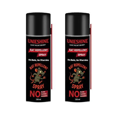 UNIESHINE 150 ml Rat Repellent Spray - Pack of 2