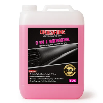 UNIESHINE 3-in-1 Dresser 5L Plastic & Vinyl Care